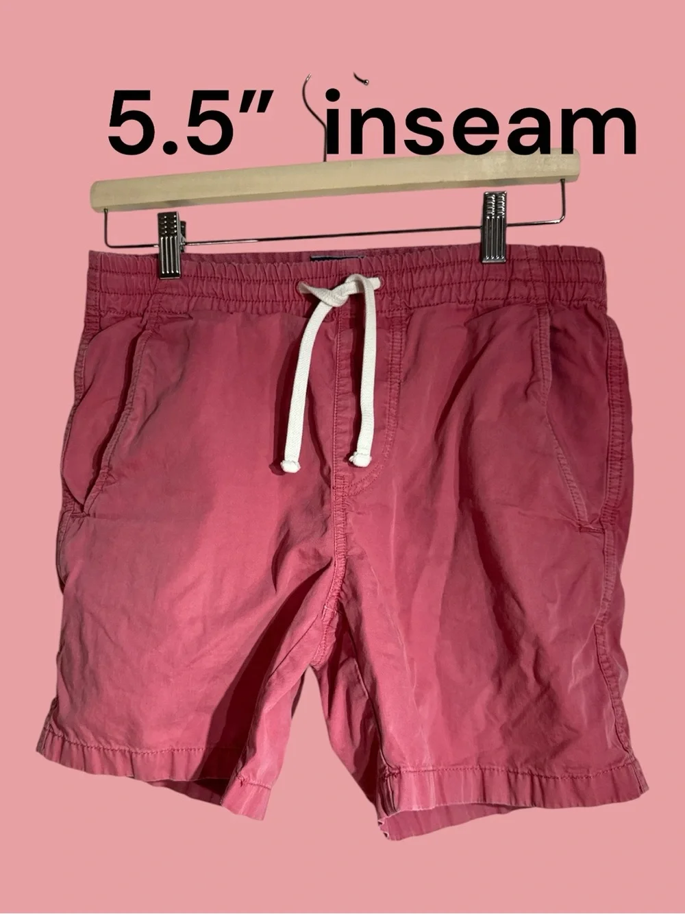 J.Crew Drawstring Waist Shorts Distressed Pink Size XS